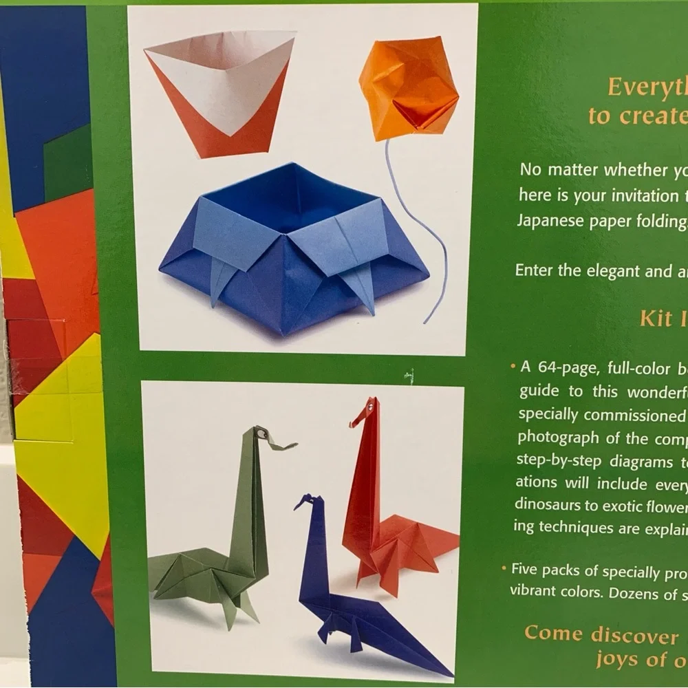 Origami Book & Paper Kit Makiko Ikeda - Picture 8 of 12